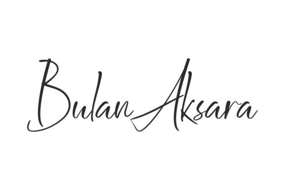 Bulan Aksara Font: Elevate Small Business Branding