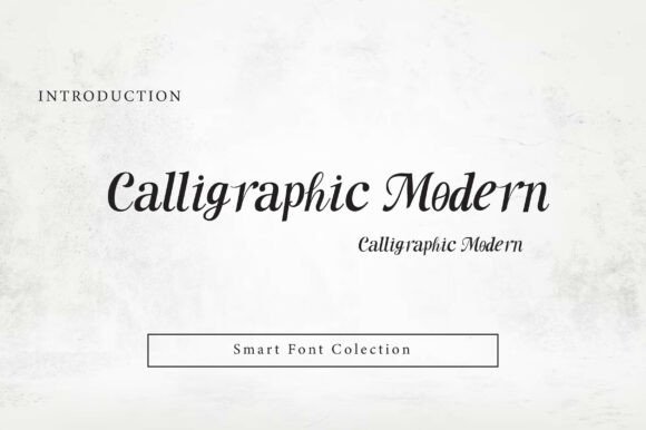 Calligraphic Modern Font: Elevating Small Business Branding