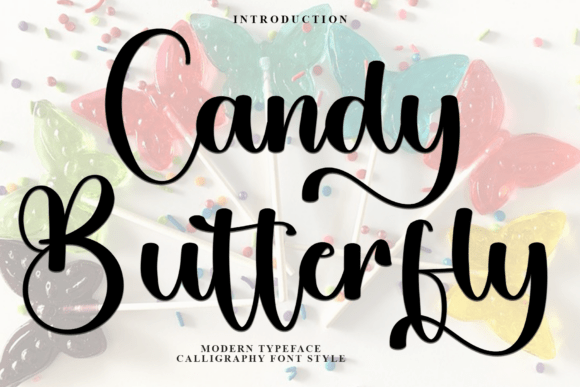 Candy Butterfly Font: Adding Whimsy to Brand Identity