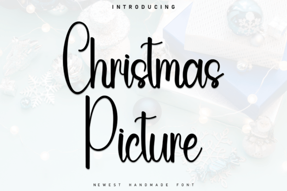 Christmas Picture Font: Elevating Holiday Campaign Visuals