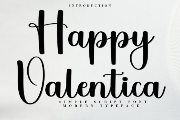 Happy Valentica Font: Festive Branding for Small Business