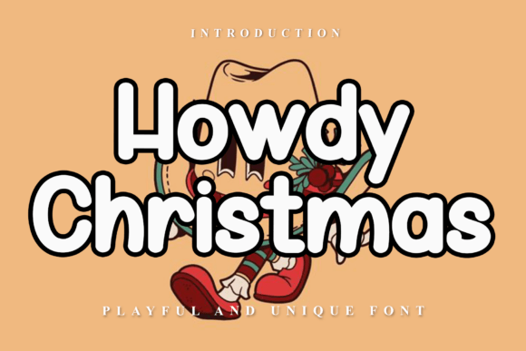 Howdy Christmas Font: Bold Script for Campaigns