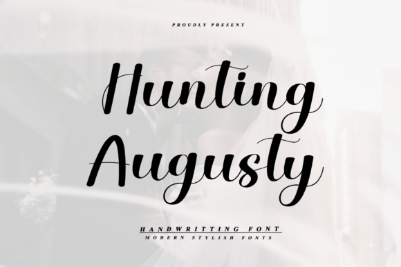 Hunting Augusty Font Review for Web Design