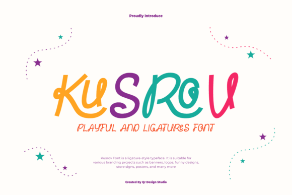 Kusrov Font: Elevate Your Small Business Brand Identity