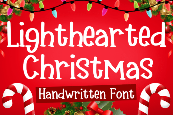 Lighthearted Christmas Font for Editorial Design