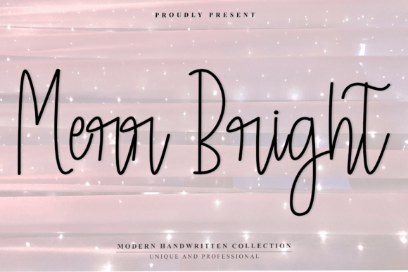 Merr Bright Font: Modern Handwritten Typography for Web Design