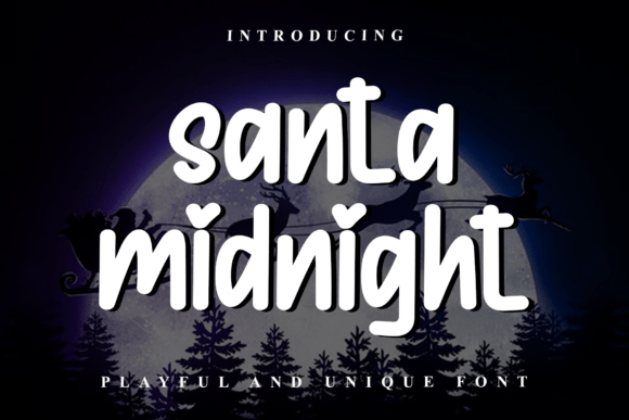 Santa Midnight Font: Adding Warmth to Brand Identity