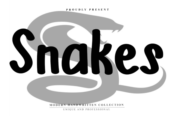 Snakes Font: Adding Warmth to Your Brand Identity