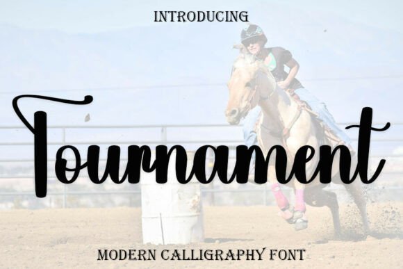 Tournament Font: A Sweet Script Typeface for Web Design