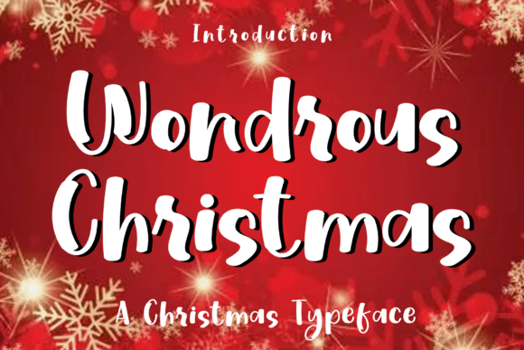 Wondrous Christmas Font: A Web Designer’s Layout Review
